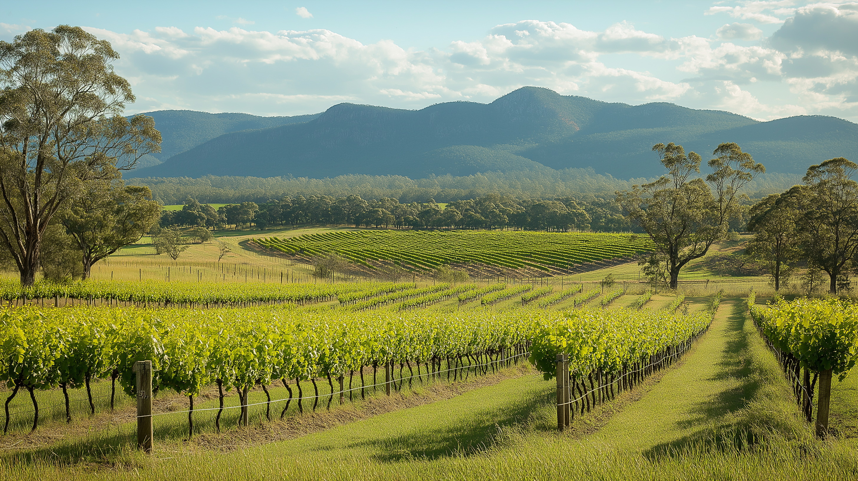 Explore Broke Road in Pokolbin, Hunter Valley. Discover top wineries, gourmet dining, and luxury accommodations with stunning vineyard views.